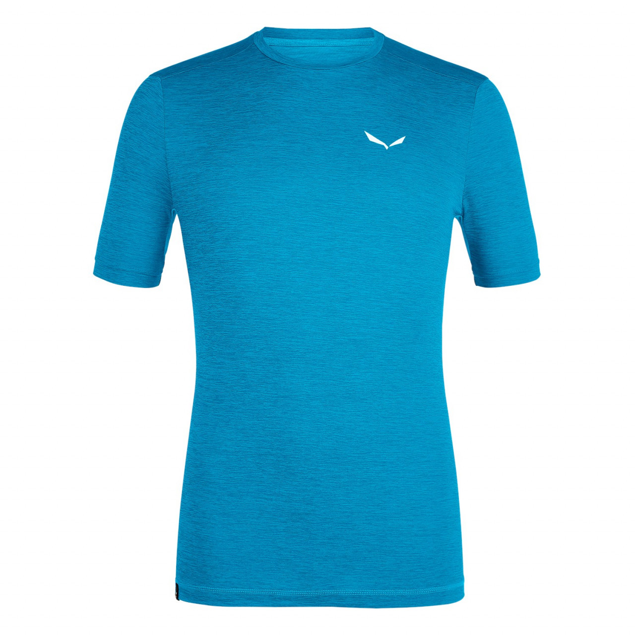 Salewa Puez Melange Hybrid Dry T-Shirts ανδρικα μπλε Greece FZ0764851